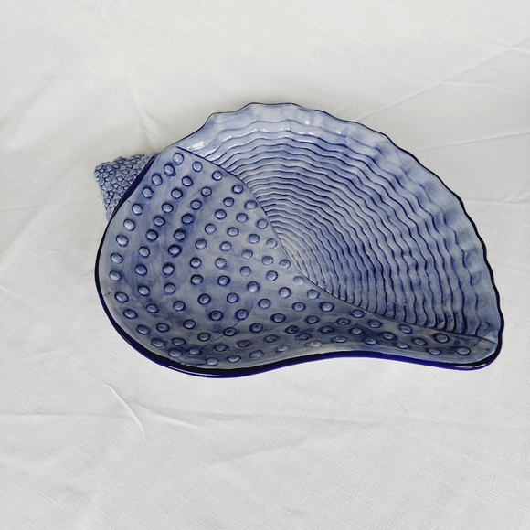 Style-Eyes By Baum Bros. Seashell Collection Serving Platter Plate - Picture 2 of 5